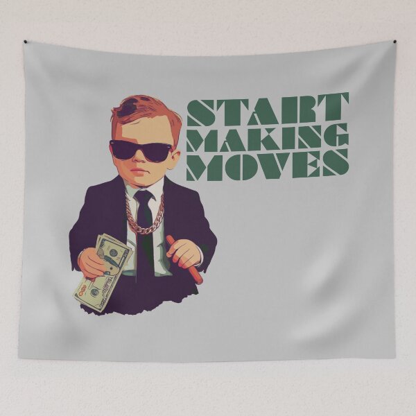 Item preview, Start Making Moves Business Baby designed and sold by UNK-Fatigues.