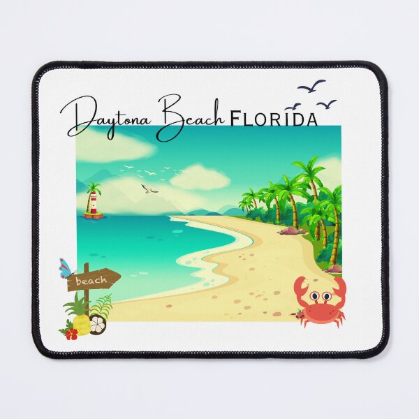 Item preview, Beach Crab Scene – Daytona Beach FL Shirt | Florida Coastal Vacation Vibes designed and sold by DonnaRaine.