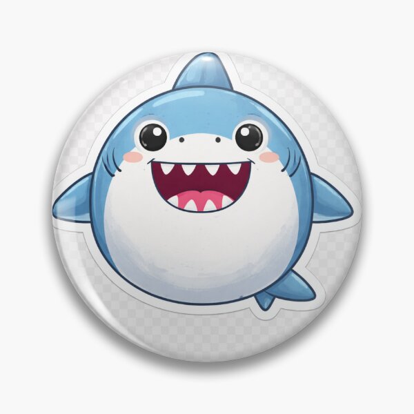 Item preview, Shark with teeth designed and sold by TinyOrbitsDesign.