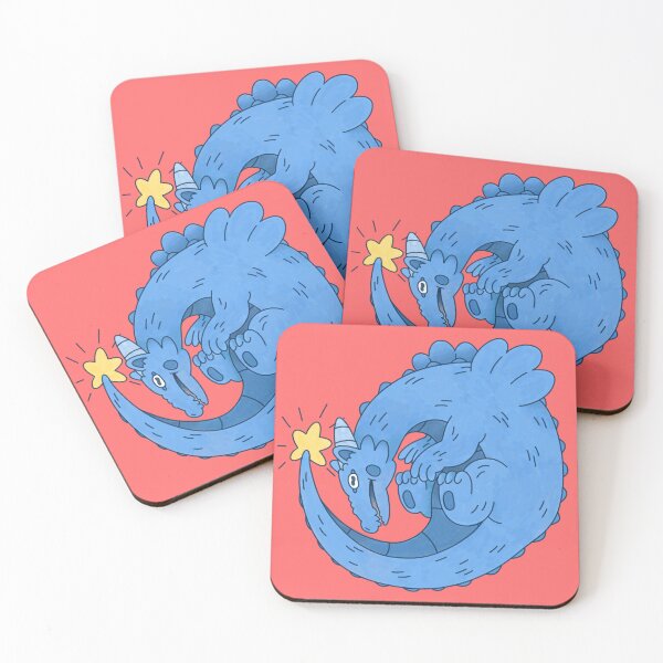 Item preview, Fantasy Cute Cartoon Doodle Star Dragon designed and sold by Whimpish.