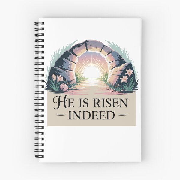 Item preview, He Is Risen Indeed Christian Easter Design – Empty Tomb Resurrection Faith Shirt  designed and sold by LemonHorse.