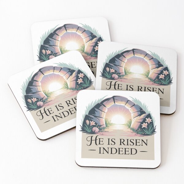Item preview, He Is Risen Indeed Christian Easter Design – Empty Tomb Resurrection Faith Shirt  designed and sold by LemonHorse.