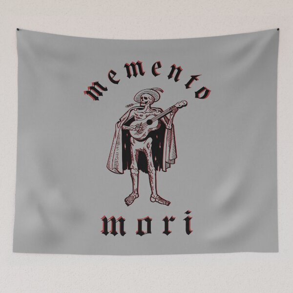 Item preview,  A bard playing memento mori designed and sold by rodtatua.