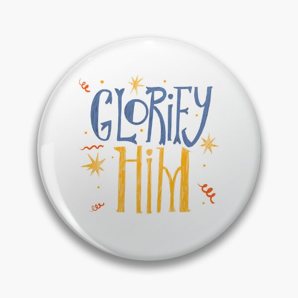 Item preview, Glorify Him blue/gold designed and sold by AFKids.
