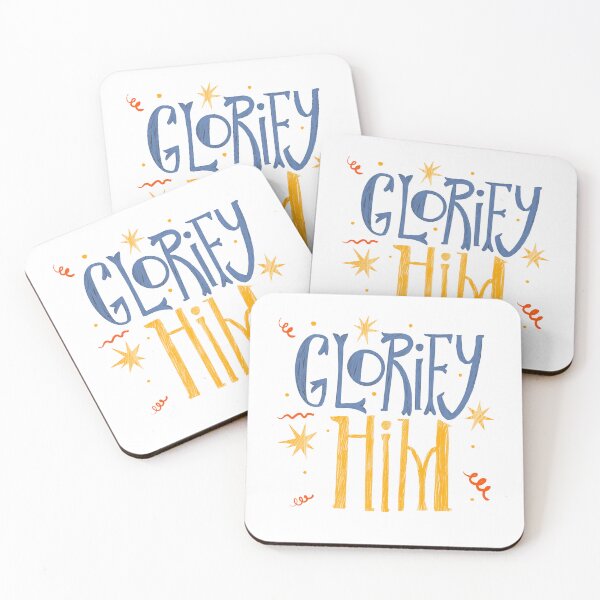 Item preview, Glorify Him blue/gold designed and sold by AFKids.