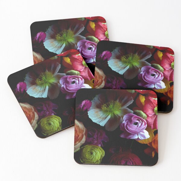 Item preview, Ranunculus and Poppy Flowers designed and sold by therandomimage2.