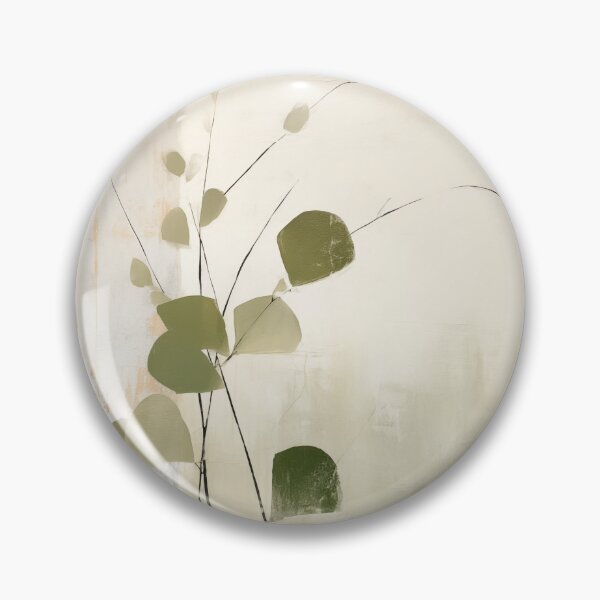 Item preview, Wabi sabi and japandi inspired detailed minimalist herbs in spring sage designed and sold by filigreedigital.
