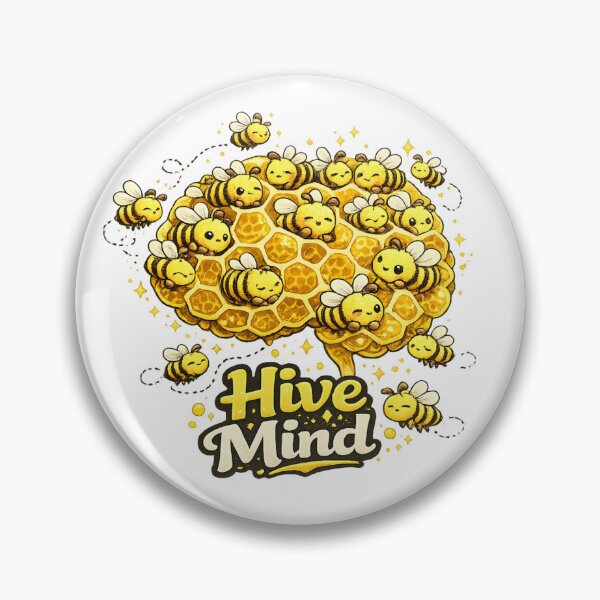 Item preview, Hive Mind - Yellow Cartoon designed and sold by Beetobuzz.