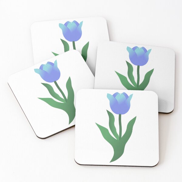 Item preview, Vivid Tulip - Blue designed and sold by _8FOLD_.