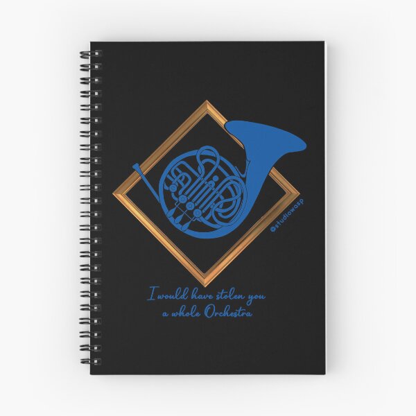 Item preview, Blue French Horn - HIMYM designed and sold by Studio-Wasp.