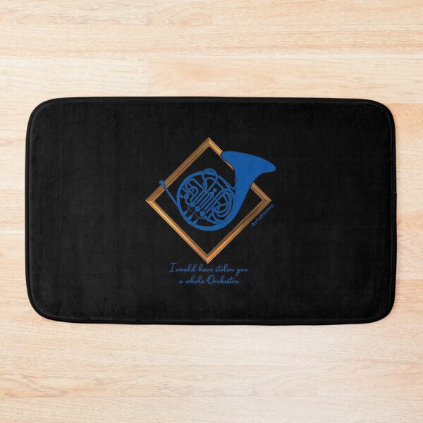 Item preview, Blue French Horn - HIMYM designed and sold by Studio-Wasp.