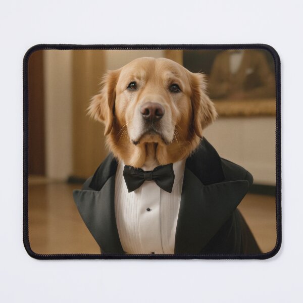 Item preview, Tuxedo Golden Retriever designed and sold by ChickpeaStudios.