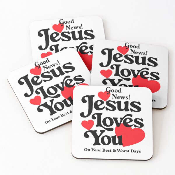 Item preview, Jesus Loves You On Your Best Worst Days Design designed and sold by margamPagenberg.