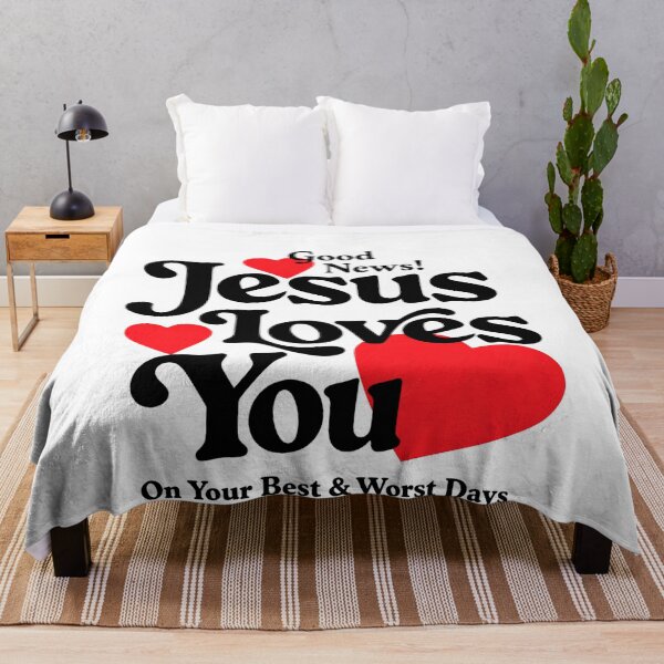 Item preview, Jesus Loves You On Your Best Worst Days Design designed and sold by margamPagenberg.