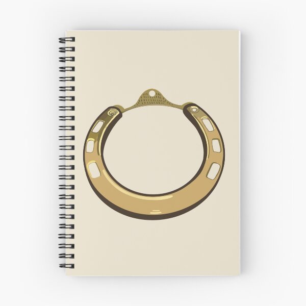 Item preview, Western Horseshoe Notebook - Rustic Cowboy Journal designed and sold by Bedoya Illustrations .