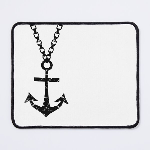 Item preview, Anchor chain, used look, retro, Captain/Captain, Hope, vintage designed and sold by Luzi Illustrella.