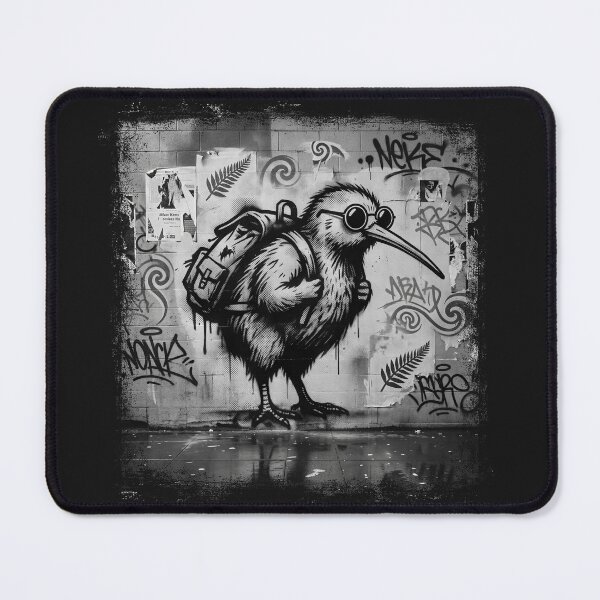 Item preview, KIWI – Street Traveller – Urban Kiwiana Street Art  designed and sold by MvuuStudio.
