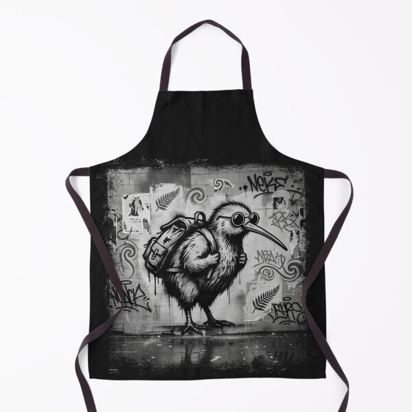 Item preview, KIWI – Street Traveller – Urban Kiwiana Street Art  designed and sold by MvuuStudio.