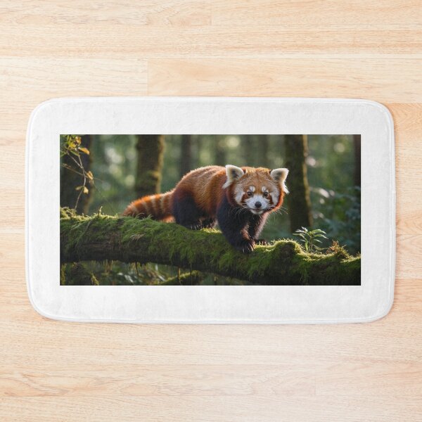 Item preview, Curious Red Animal on Forest Branch designed and sold by adill72.