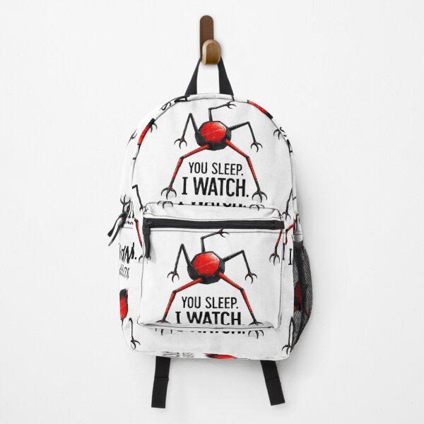 Item preview, You Sleep I Watch Creepy Robot Dystopian Sci-Fi Horror designed and sold by Ali-printshop.