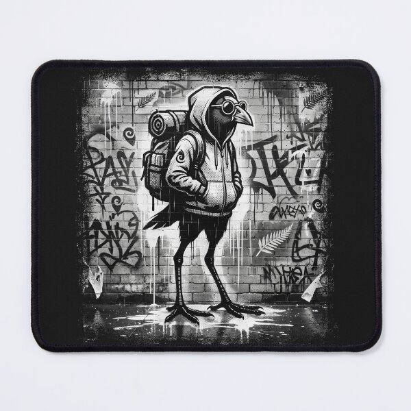 Item preview, PŪKEKO – City Adventurer – Urban Kiwiana Street Art  designed and sold by MvuuStudio.
