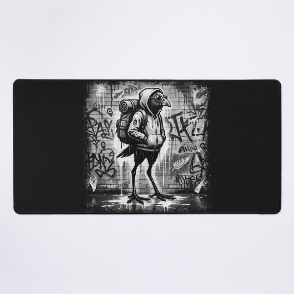 Item preview, PŪKEKO – City Adventurer – Urban Kiwiana Street Art designed and sold by MvuuStudio.