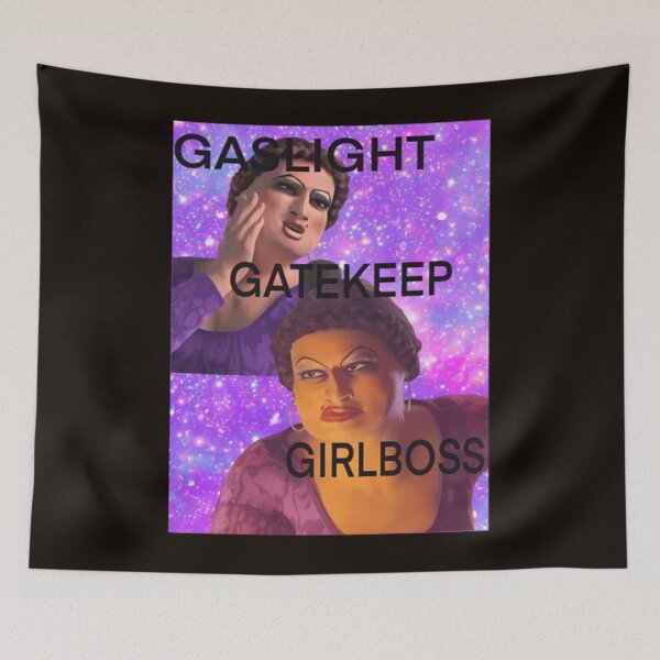 Item preview, Gaslight Gatekeep Girlboss-Shrek designed and sold by mahjoubstr.