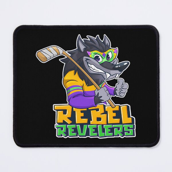 Item preview, Rebel Revelers Mascot Logo designed and sold by bouidshop.