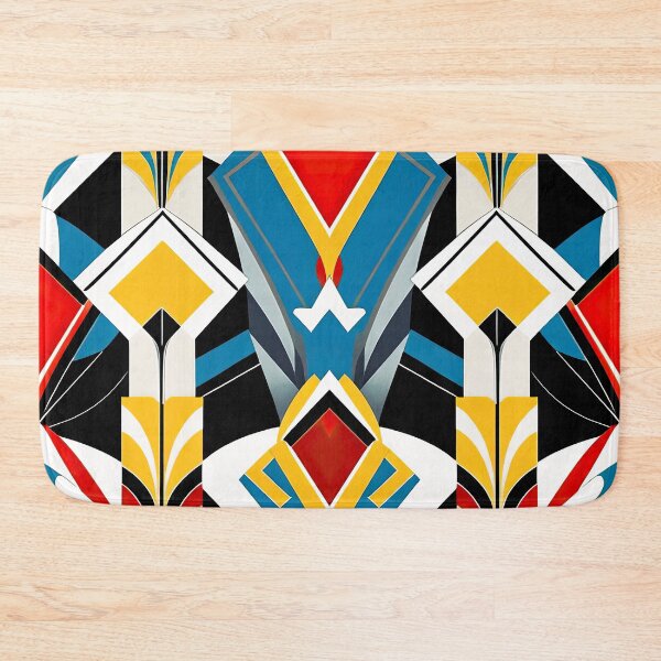 Item preview, Art Deco Geometric Colorful Vibrant Ornate Glitzy Pattern designed and sold by DEC02.