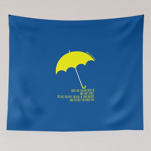 Item preview, Yellow Umbrella - HIMYM designed and sold by Studio-Wasp.