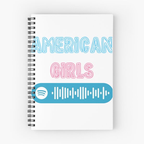 Item preview, American Girls Spotify Code Harry Styles KATTDO designed and sold by RebelAtHeartDesigns.