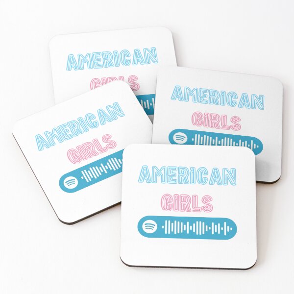 Item preview, American Girls Spotify Code Harry Styles KATTDO designed and sold by RebelAtHeartDesigns.
