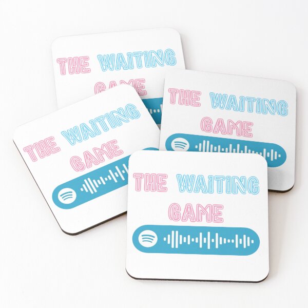 Item preview, The Waiting Game Spotify Code Harry Styles KATTDO designed and sold by RebelAtHeartDesigns.