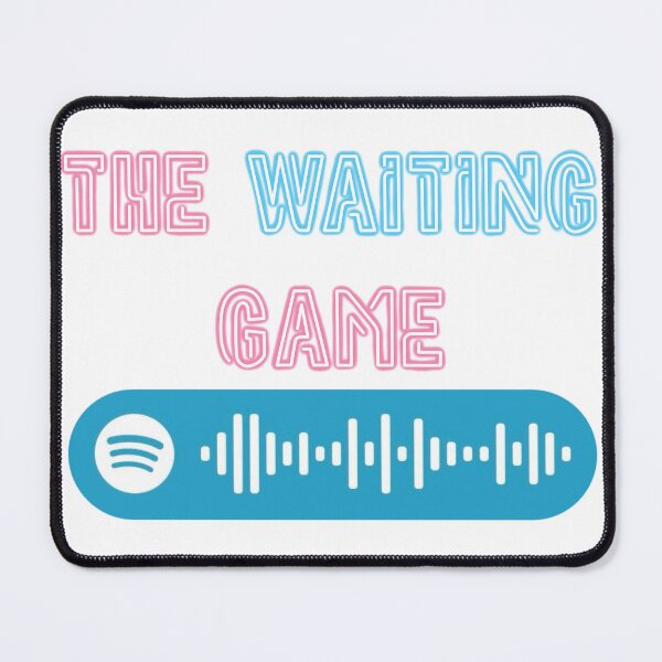 Item preview, The Waiting Game Spotify Code Harry Styles KATTDO designed and sold by RebelAtHeartDesigns.