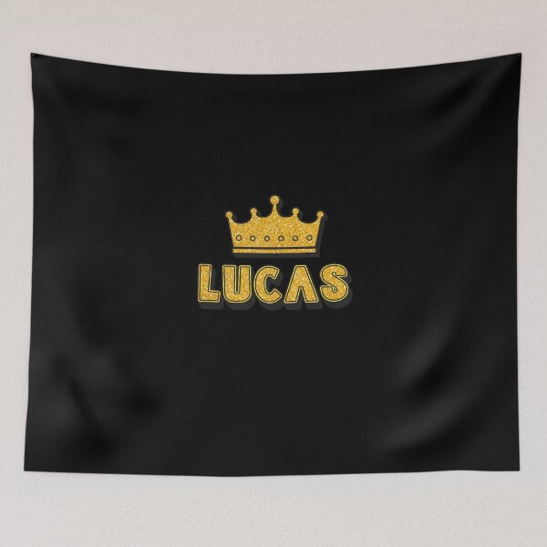 Item preview, Lucas Personalized Name With Crown - Cool & Funny Custom Gift for Men and Boys designed and sold by Oussinc.