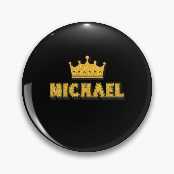 Item preview, Michael Personalized Name With Crown - Cool & Funny Custom Gift for Men and Boys designed and sold by Oussinc.