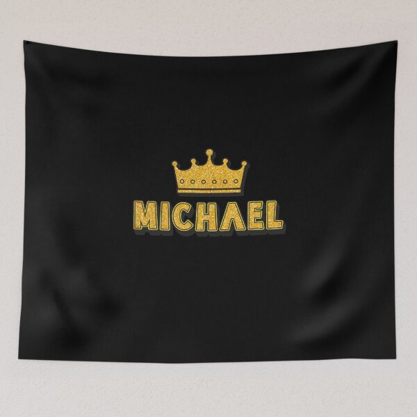 Item preview, Michael Personalized Name With Crown - Cool & Funny Custom Gift for Men and Boys designed and sold by Oussinc.