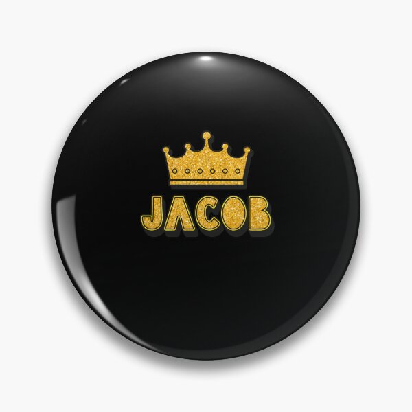 Item preview, Jacob Personalized Name With Crown - Cool & Funny Custom Gift for Men and Boys designed and sold by Oussinc.
