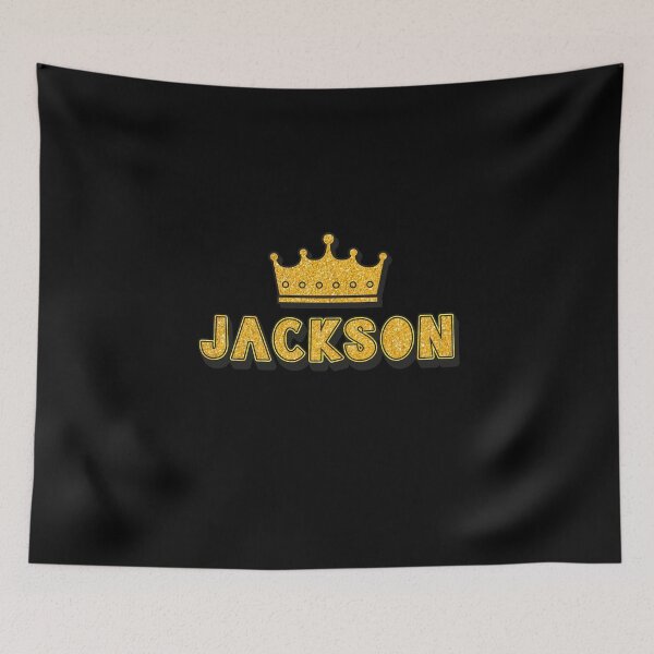 Item preview, Jackson Personalized Name With Crown - Cool & Funny Custom Gift for Men and Boys designed and sold by Oussinc.