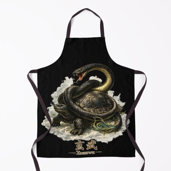 Item preview, Xuanwu Black Tortoise Chinese Mythical Guardian designed and sold by ChineseMystical.