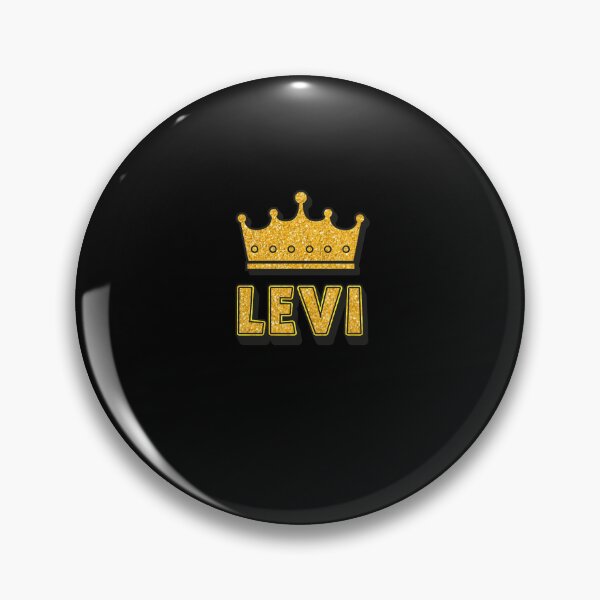 Item preview, Levi Personalized Name With Crown - Cool & Funny Custom Gift for Men and Boys designed and sold by Oussinc.