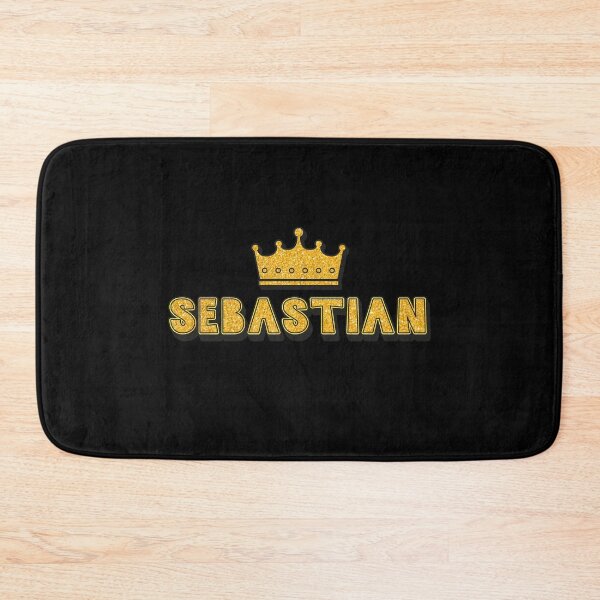 Item preview, Sebastian Personalized Name With Crown - Cool & Funny Custom Gift for Men and Boys designed and sold by Oussinc.