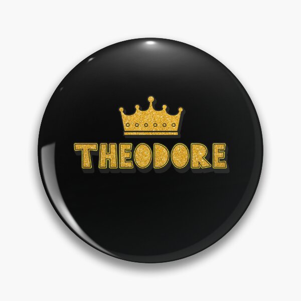 Item preview, Theodore Personalized Name With Crown - Cool & Funny Custom Gift for Men and Boys designed and sold by Oussinc.