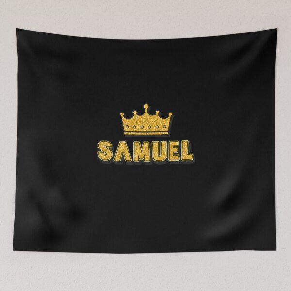 Item preview, Samuel Personalized Name With Crown - Cool & Funny Custom Gift for Men and Boys designed and sold by Oussinc.