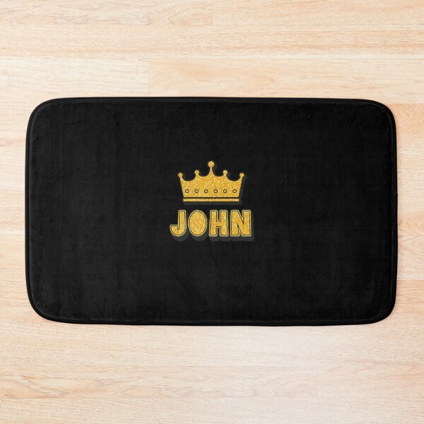 Item preview, John Personalized Name With Crown - Cool & Funny Custom Gift for Men and Boys designed and sold by Oussinc.