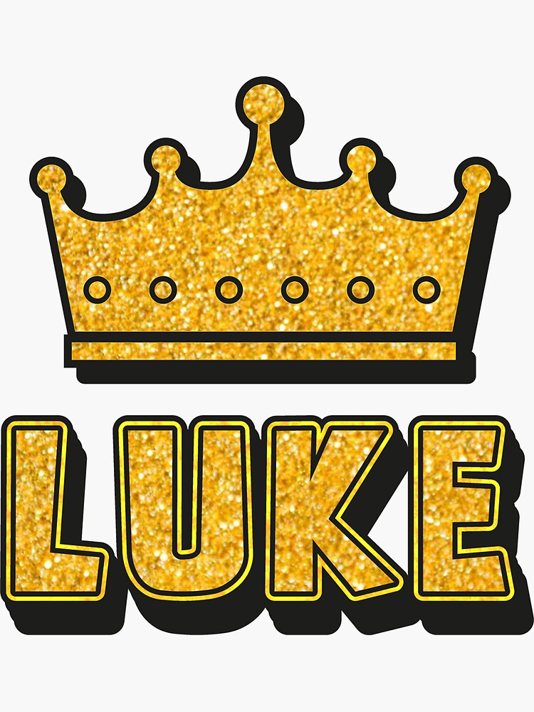 ★LUKE★ページ First Name Luke Stickers for Sale | Redbubble
