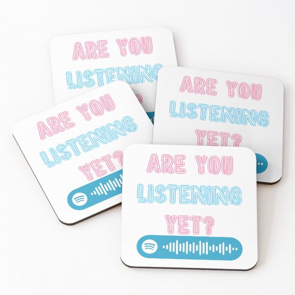 Item preview, Are You Listening Yet? Spotify Code Harry Styles KATTDO designed and sold by RebelAtHeartDesigns.