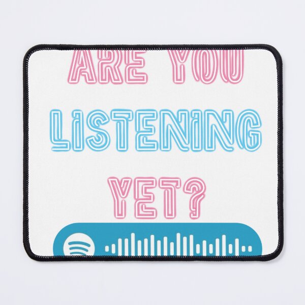 Item preview, Are You Listening Yet? Spotify Code Harry Styles KATTDO designed and sold by RebelAtHeartDesigns.