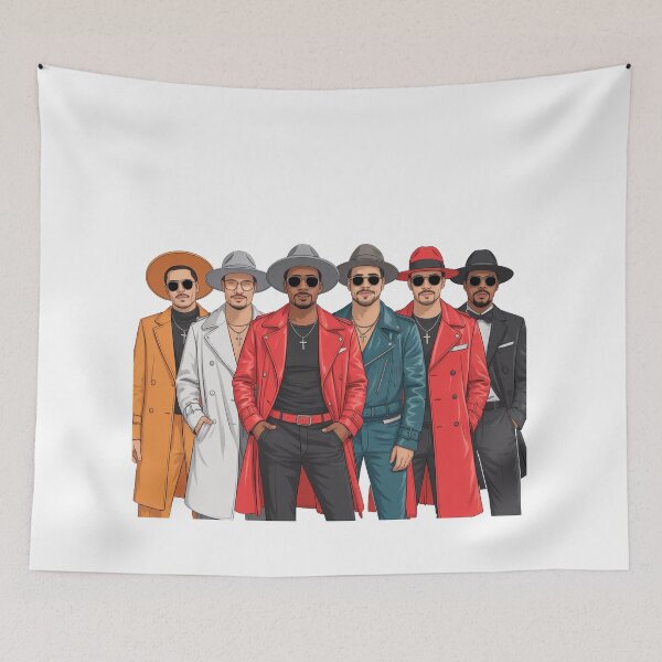 Item preview, New-Edition The Band A stylized portrait illustration designed and sold by Millionscent100.