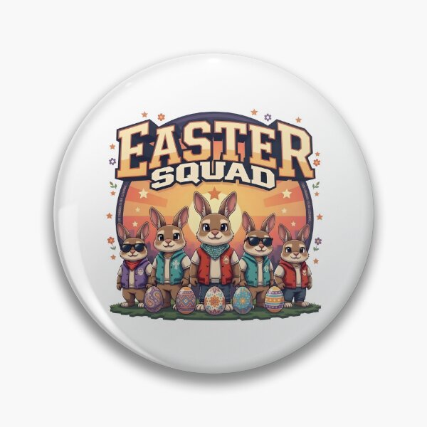 Item preview, Easter Squad Bunny Shirt – Cool Rabbit Team Retro Design designed and sold by relso.